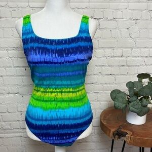 Vintage Kathy Ireland One Piece Swimsuit
